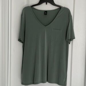 Skechers Women's Short Sleeve Tee - Olive Green